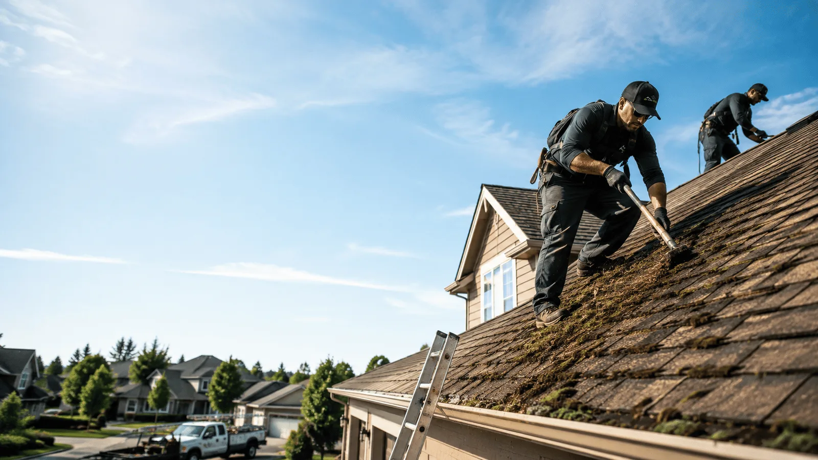 Roof Moss Removal in Wiggins, CO near me